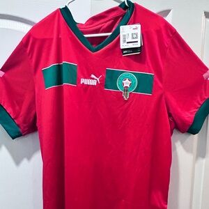 PUMA MEN XXL MOROCCO WORLD CUP 2022 JERSEY HOME